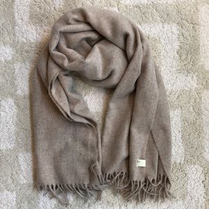 Rag&Bone Fringed brushed-wool Scarf